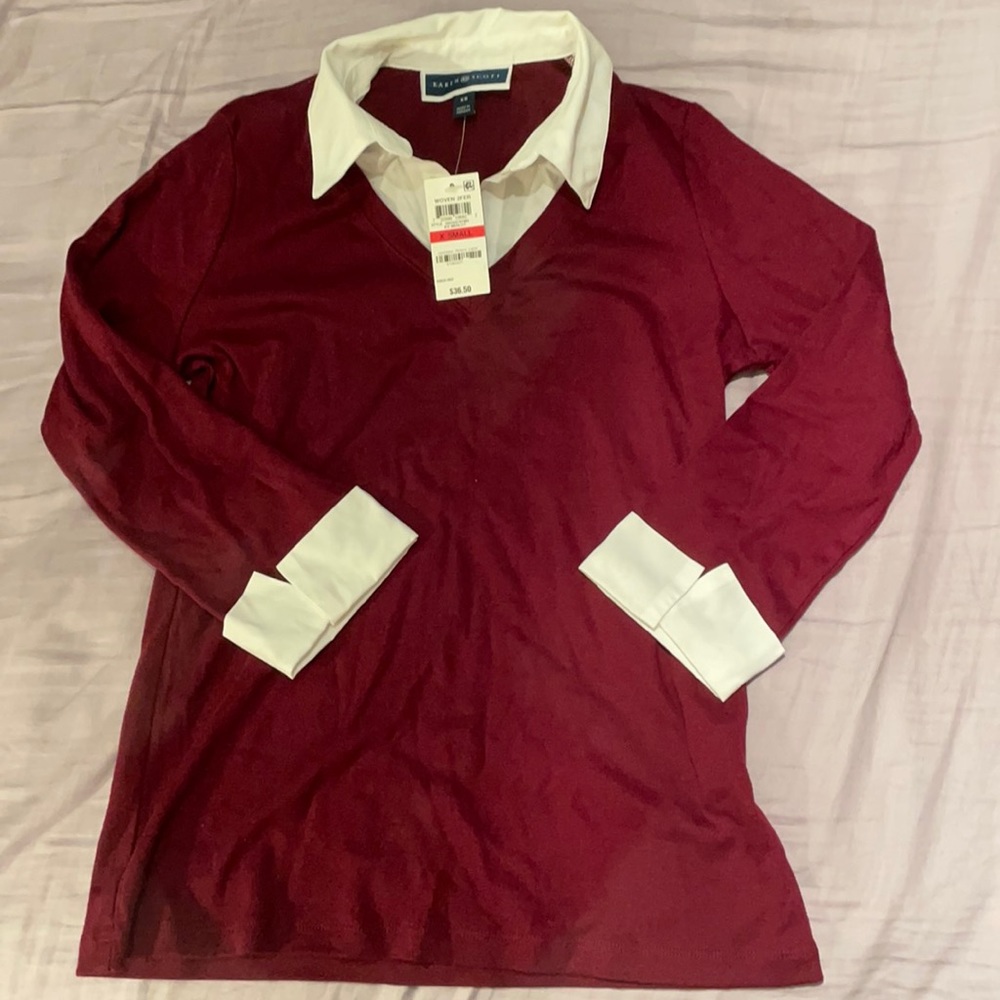 Karen Scott Blouse, Brand New w/tags
